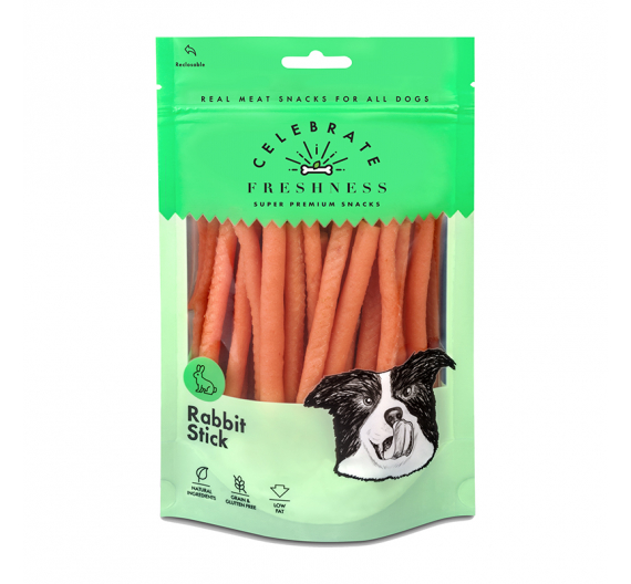 Celebrate Freshness Grain Free Rabbit Sticks 100gr