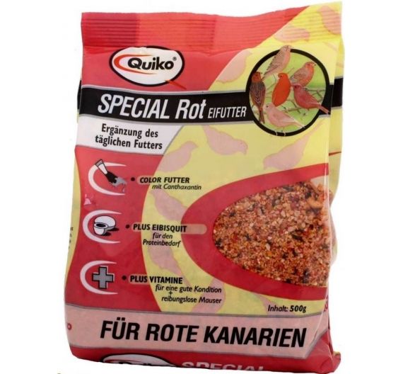 QUIKO Αβγοτροφή Special Red 500gr QUIKO Αβγοτροφή Special Red 500gr