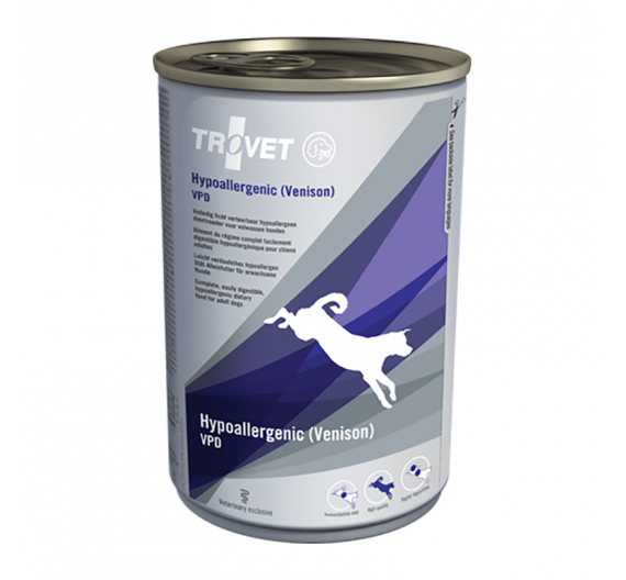 Trovet Hypoallergenic Venison Dog 400gr