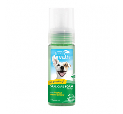 Tropiclean Clean Teeth Oral Care Foam 133ml