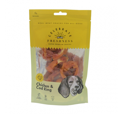 Celebrate Freshness Chicken & Cod Ring 100gr