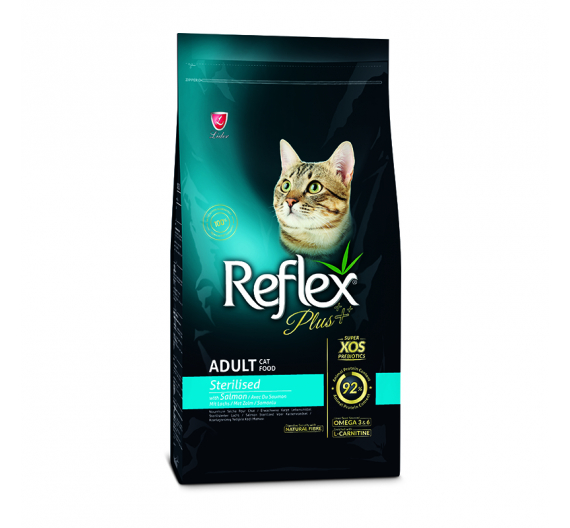 Reflex Plus Adult Sterilised Salmon 1.5kg