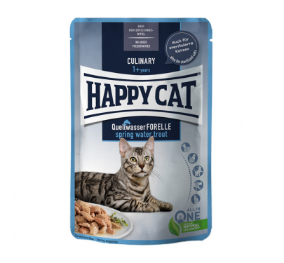 Happy Cat Meat In Sauce Adult/Sterilised Πέστροφα 85gr