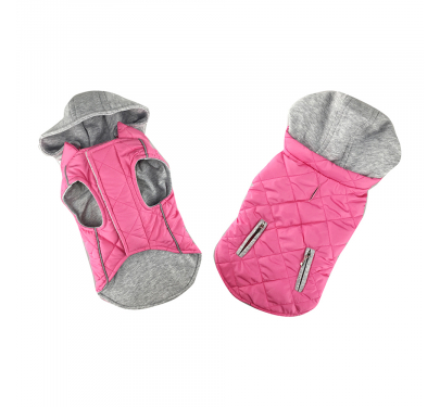 Pet Interest Sportive Jacket Μπουφάν Ροζ με Αποσπώμενη Κουκούλα