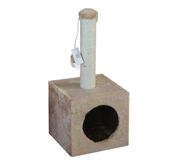 Pet Interest Ονυχοδρόμιο Cube 31x31x67cm Μπεζ Pet Interest Ονυχοδρόμιο Cube 31x31x67cm Μπεζ