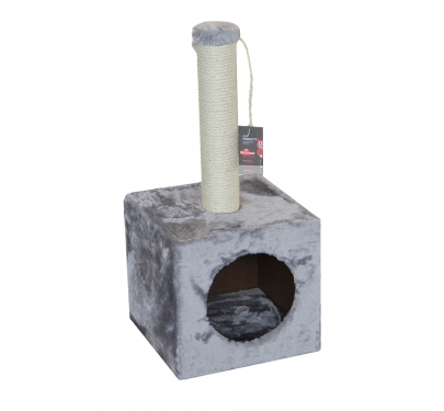 Pet Interest Ονυχοδρόμιο Cube 31x31x67cm Γκρι