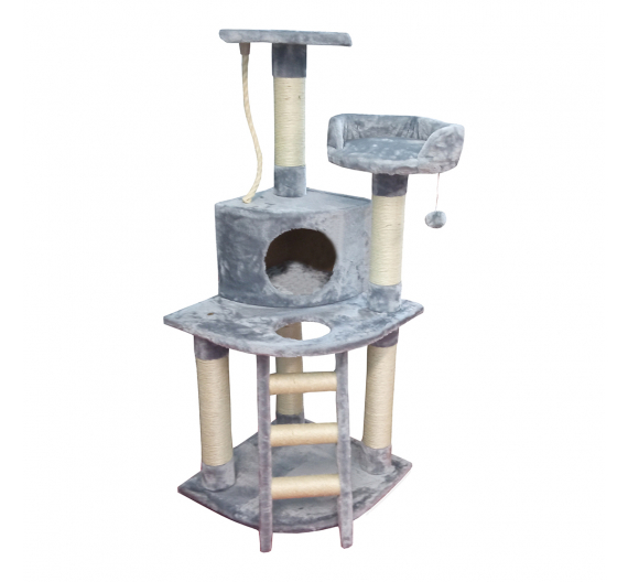 Pet Interest Γατόδεντρο Tarzan 81x63x120cm Γκρι Pet Interest Γατόδεντρο Tarzan 81x63x120cm Γκρι