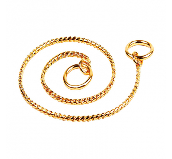 Pet Interest Αλυσίδα Χρυσαφί Round Brass Snake Chain