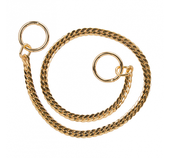 Pet Interest Αλυσίδα Χρυσαφί Flat Brass Snake Chain 7.5mm