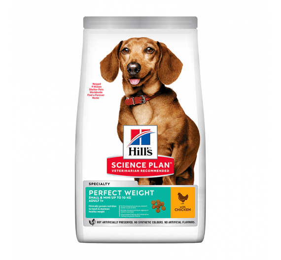 Hills SP Adult Perfect Weight Small & Mini Κοτόπουλο 1.5kg Hills SP Adult Perfect Weight Small & Mini Κοτόπουλο 1.5kg