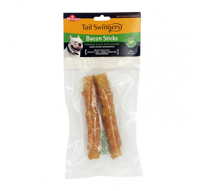Tail Swingers Sticks Χοιρινού με Κοτόπουλο Small 100gr 2τμχ 16εκ.