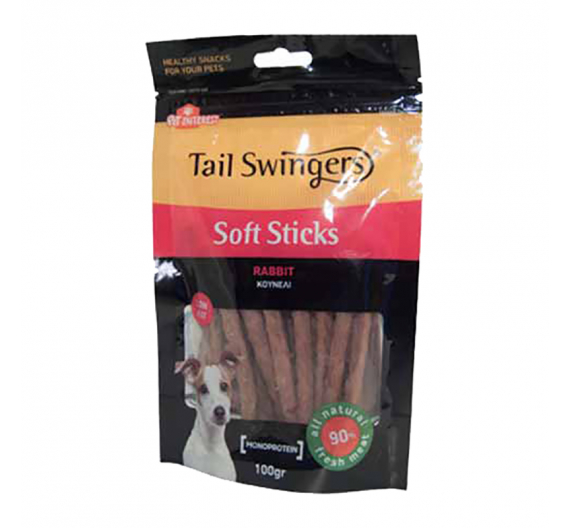 Tail Swingers Sticks Μαλακά με Κουνέλι 100gr