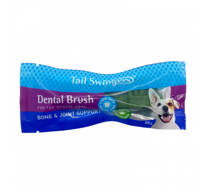 Tail Swingers Dental Brush Bone & Joint Support 7cm 20gr