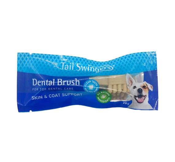 Tail Swingers Dental Brush Skin & Coat Support 7cm 20gr