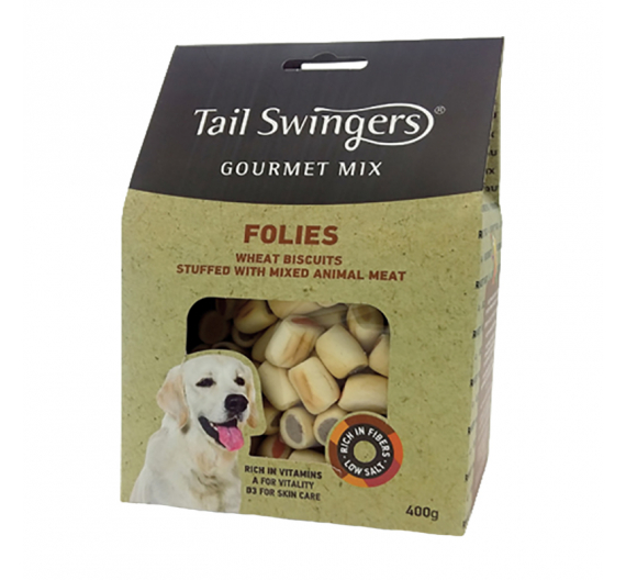 Tail Swingers Μπισκότα Gourmet Mix Folies 400gr