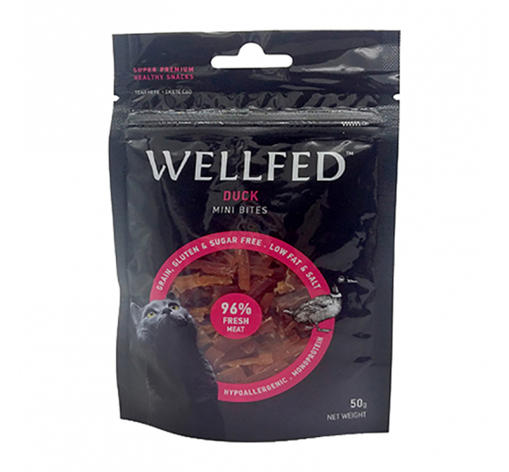 Wellfed  Λιχουδιές με Πάπια 50gr