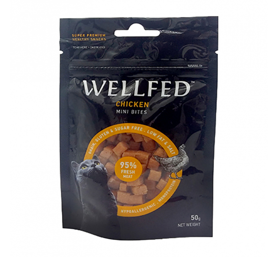 Wellfed  Λιχουδιές με Κοτόπουλο 50gr