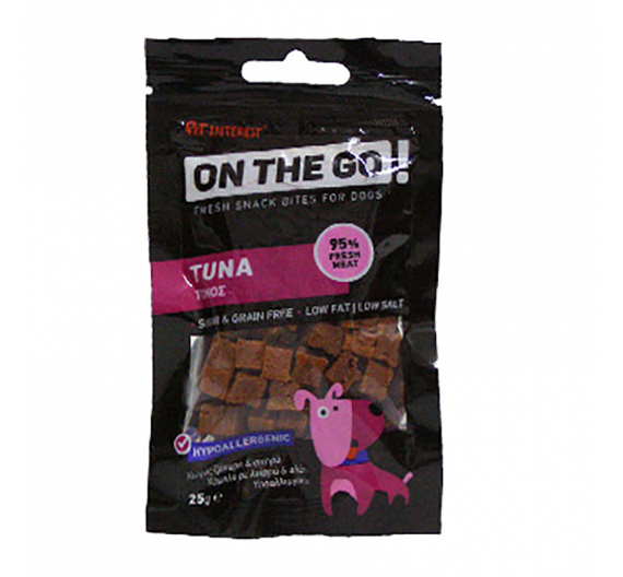 On The Go Tuna Bites Λιχουδιές με Τόνο 25gr