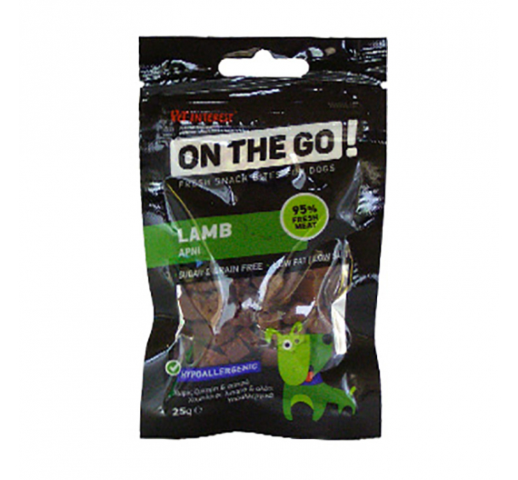 On The Go Lamb Bites Λιχουδιές με Αρνί 25gr