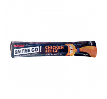 On The Go Chicken Jelly Ζελέ Κοτόπουλου 15gr