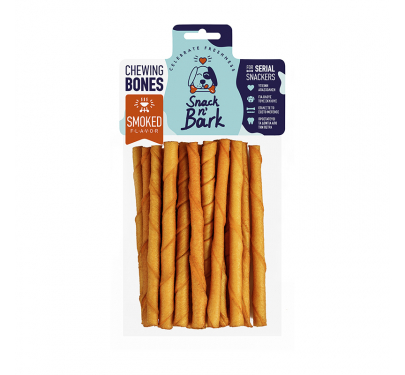Snack n' Bark Twisted Stick Καπνιστό 12.5cm 5-7gr 20τμχ