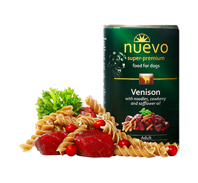 Nuevo Adult Ελάφι με Νουντλς 400gr
