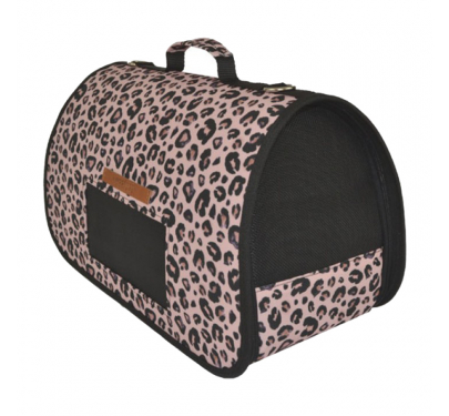 Woofmoda Τσάντα Μεταφοράς Σκύλου - Γάτας Τούνελ Leopard