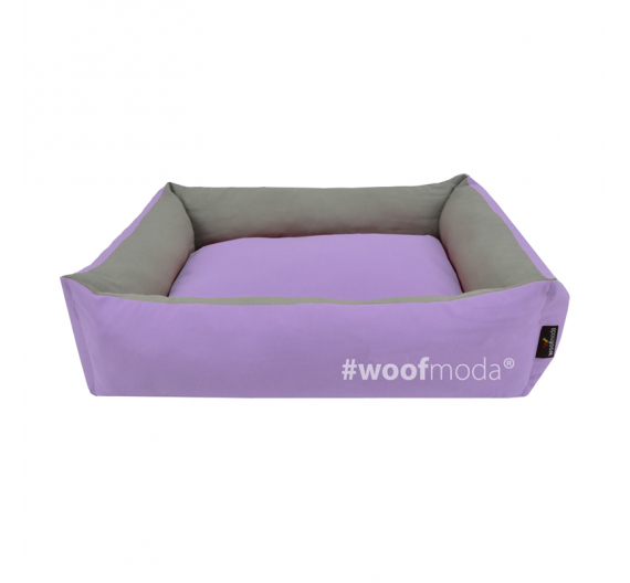Woofmoda Κρεβάτι Σκύλου - Γάτας Πουφ Λιλά