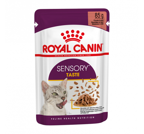 Royal Canin Sensory Taste Gravy Κομματάκια σε Σάλτσα 85gr