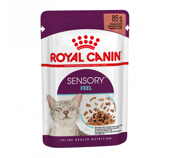Royal Canin Sensory Feel Gravy Κομματάκια σε Σάλτσα 85gr