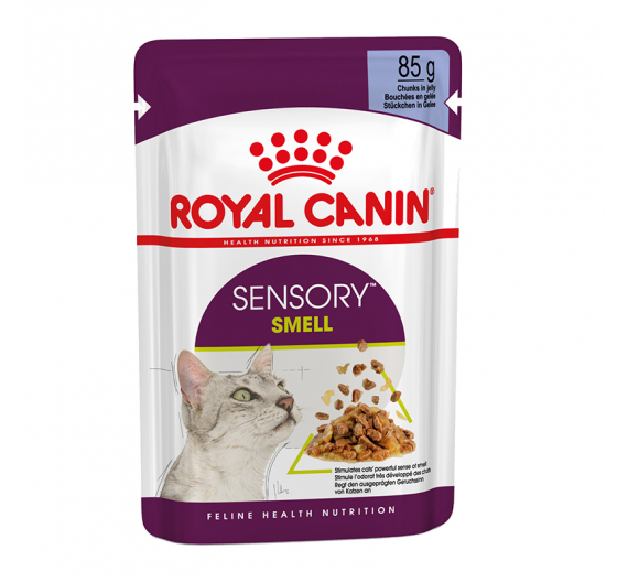 Royal Canin Sensory Smell Jelly Κομματάκια σε Ζελέ 85gr