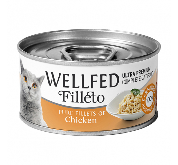 Wellfed Filleto Pure Chicken 70gr