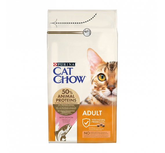 Purina Cat Chow Adult Σολομός & Τόνος 1.5kg