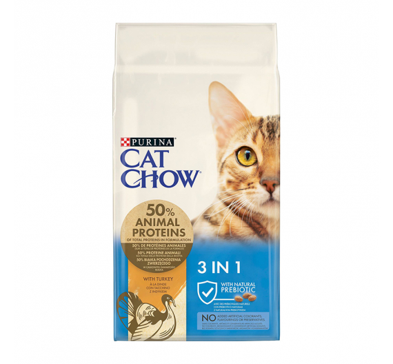 Purina Cat Chow Feline 3in1 15kg