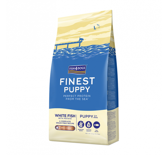 Fish4Dogs Ocean White Fish Puppy Small Bite 6kg