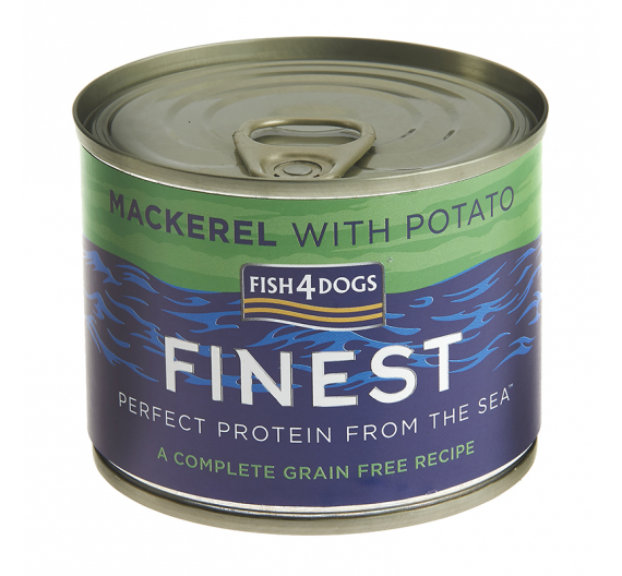 Fish4Dogs Mackerel Wet Complete 185gr