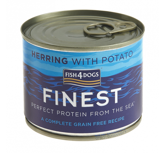 Fish4Dogs Herring Wet Complete 185gr