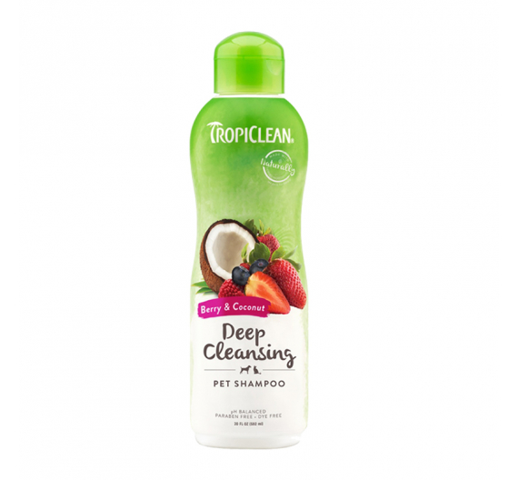 TropiClean Σαμπουάν με Lime & Καρύδα 592ml