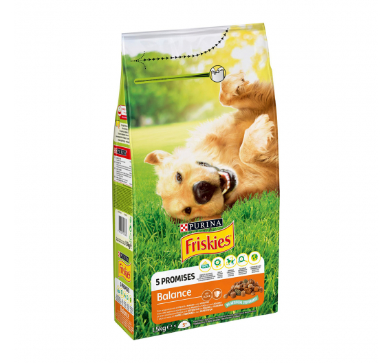 Friskies Balance Κοτόπουλο & Λαχανικά 1.5kg