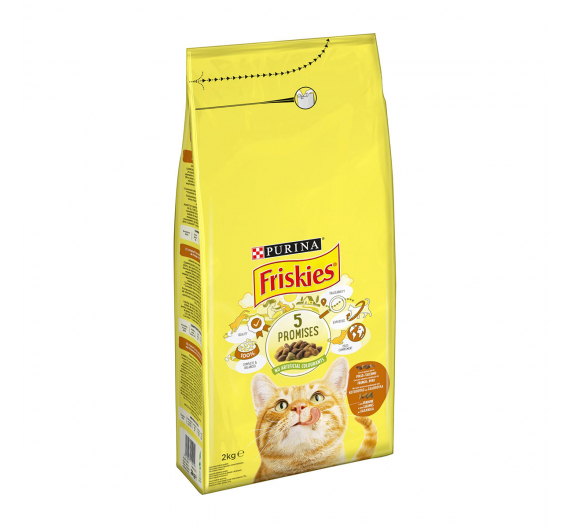 Friskies Κοτόπουλο, Γαλοπούλα & Ελιές 2kg