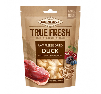 Carnilove True Fresh Freeze Dried Snack Duck & Red Fruits 40gr