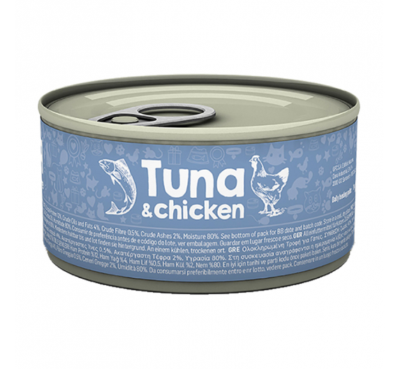 Naturea Tuna & Chicken 80gr