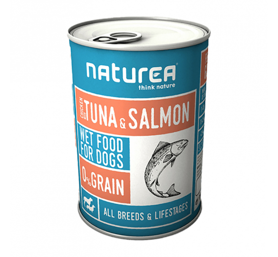Naturea Chicken With Tuna & Salmon 375gr