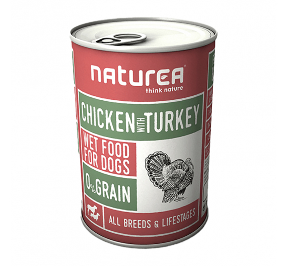 Naturea Chicken With Tuna & Salmon 375gr