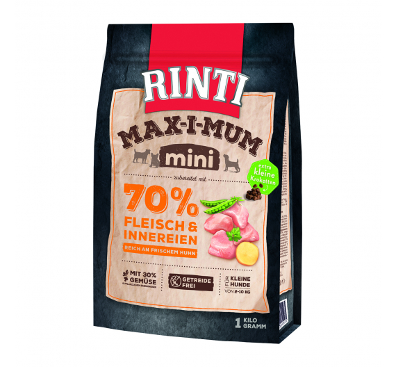 Rinti Max-i-mum Adult Mini Κοτόπουλο 1kg Rinti Max-i-mum Adult Mini Κοτόπουλο 1kg
