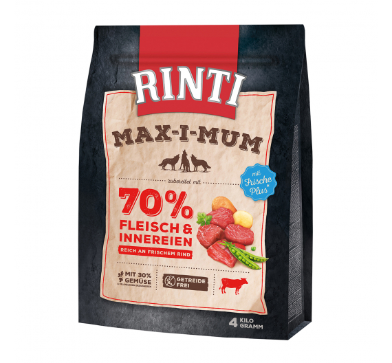 Rinti Max-i-mum Adult Βοδινό 4kg
