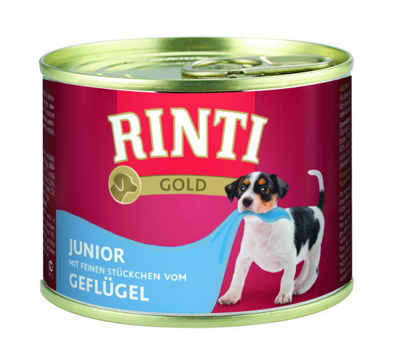 Rinti Gold Junior Πουλερικά 185gr