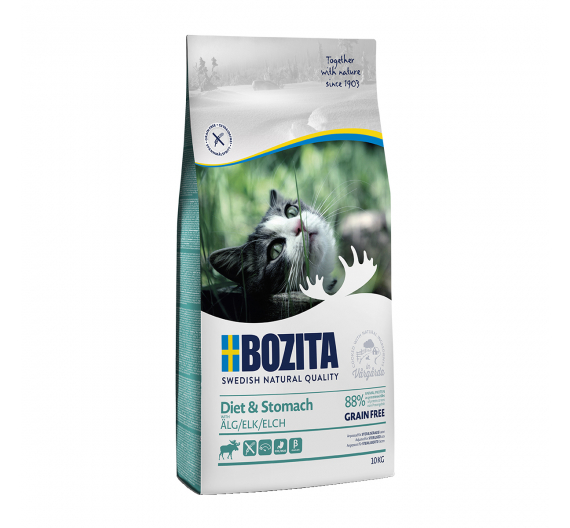 Bozita Diet & Stomach Ελάφι Grain Free 10kg