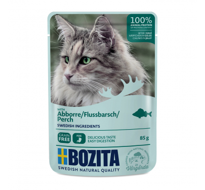 Bozita Pouch Πέρκα Κομματάκια σε Ζελέ 85gr