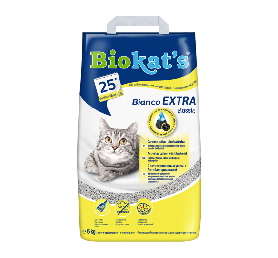 Biokat's Bianco Extra Classic με Ενεργό Άνθρακα